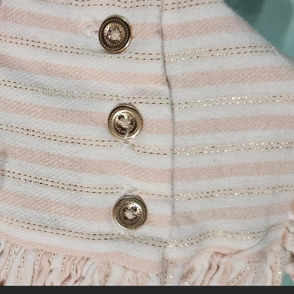 Tommy Bahama Kids Dress in Light Pink with Ruffles - Picture 8 of 9